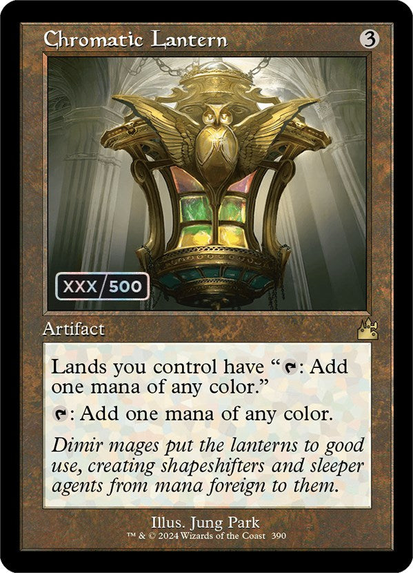 Chromatic Lantern (Retro) (Serialized) [Ravnica Remastered] | Local Legends