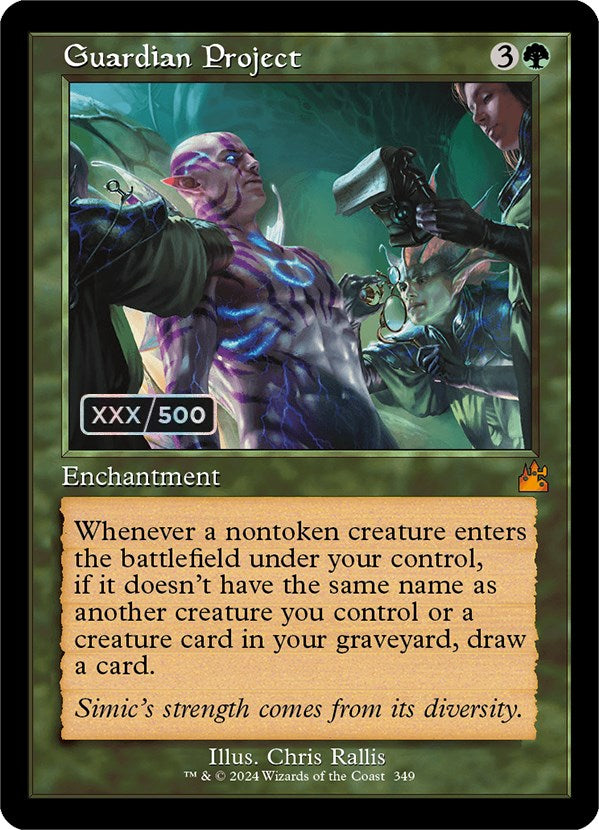 Guardian Project (Retro) (Serialized) [Ravnica Remastered] | Local Legends