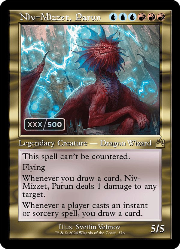 Niv-Mizzet, Parun (Retro) (Serialized) [Ravnica Remastered] | Local Legends