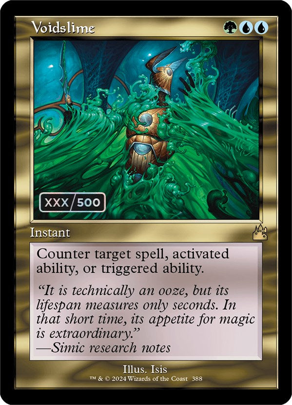 Voidslime (Retro) (Serialized) [Ravnica Remastered] | Local Legends