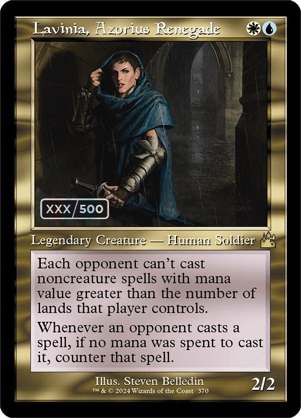 Lavinia, Azorius Renegade (Retro) (Serialized) [Ravnica Remastered] | Local Legends