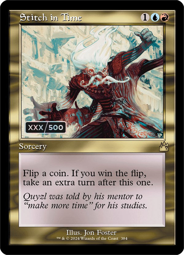 Stitch in Time (Retro) (Serialized) [Ravnica Remastered] | Local Legends