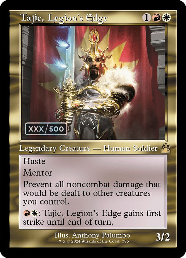 Tajic, Legion's Edge (Retro) (Serialized) [Ravnica Remastered] | Local Legends
