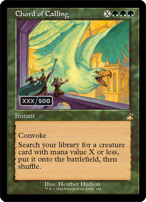 Chord of Calling (Retro) (Serialized) [Ravnica Remastered] | Local Legends
