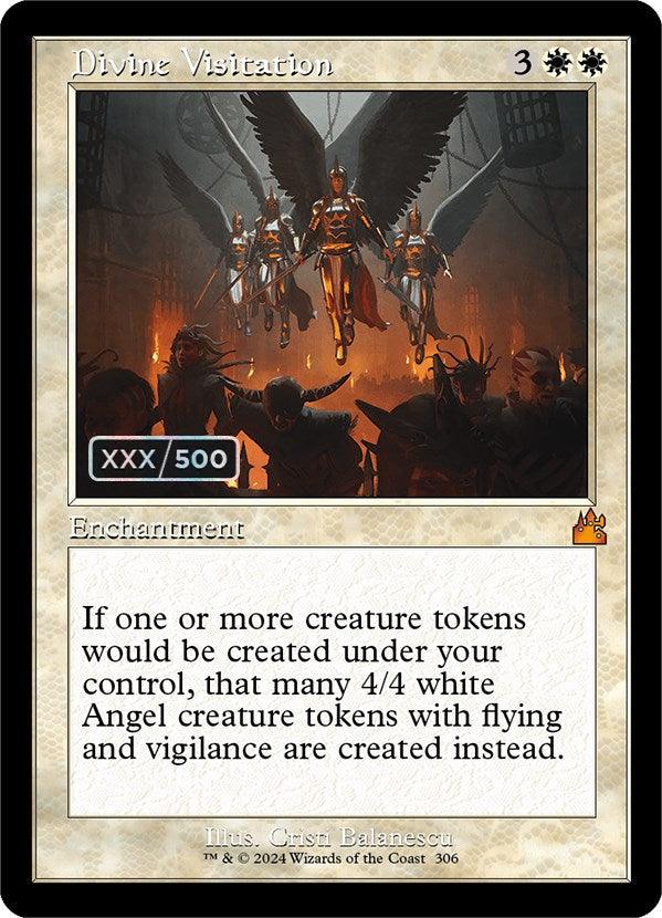 Divine Visitation (Retro) (Serialized) [Ravnica Remastered] | Local Legends