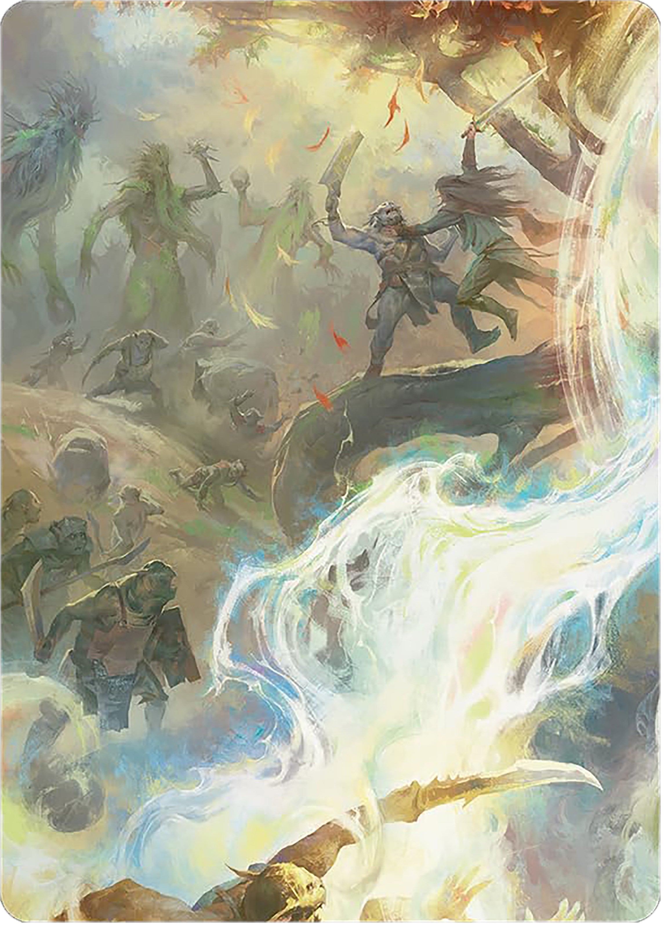 Arboreal Alliance Art Card [The Lord of the Rings: Tales of Middle-earth Art Series] | Golgari Games