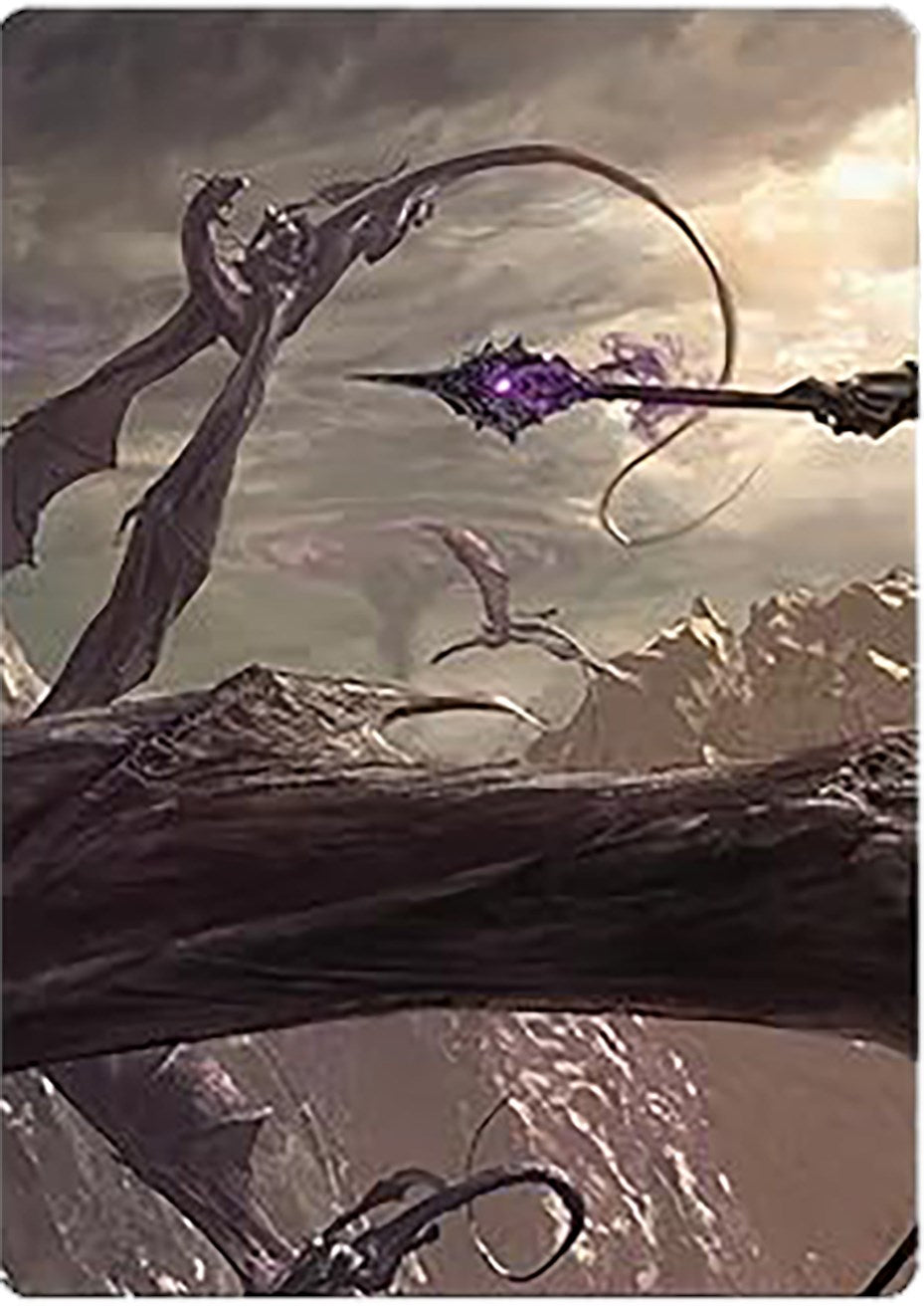 Nazgul Battle-Mace Art Card [The Lord of the Rings: Tales of Middle-earth Art Series] | Local Legends