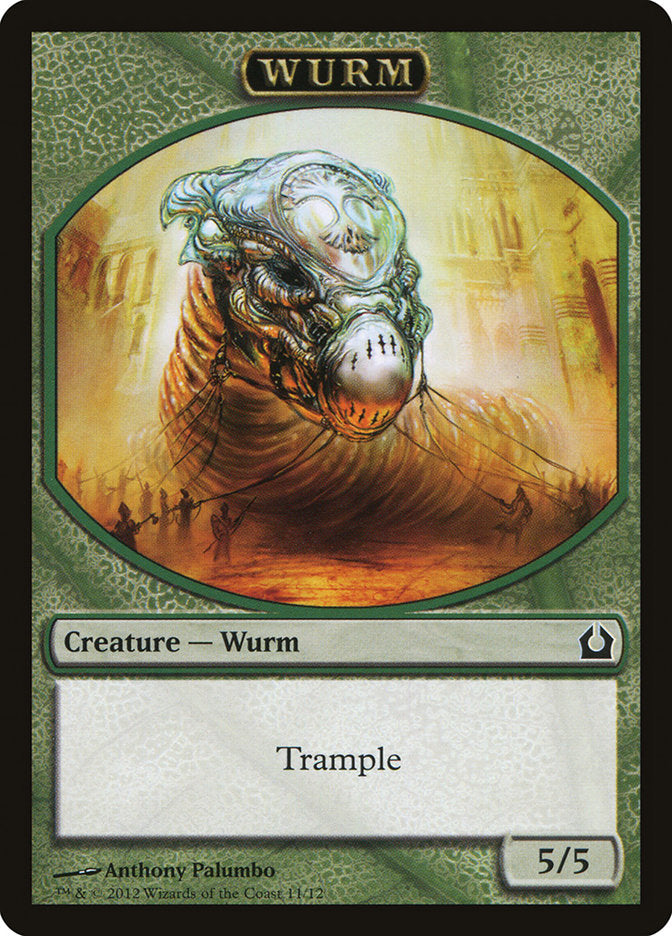 Wurm Token [Return to Ravnica Tokens] | Golgari Games