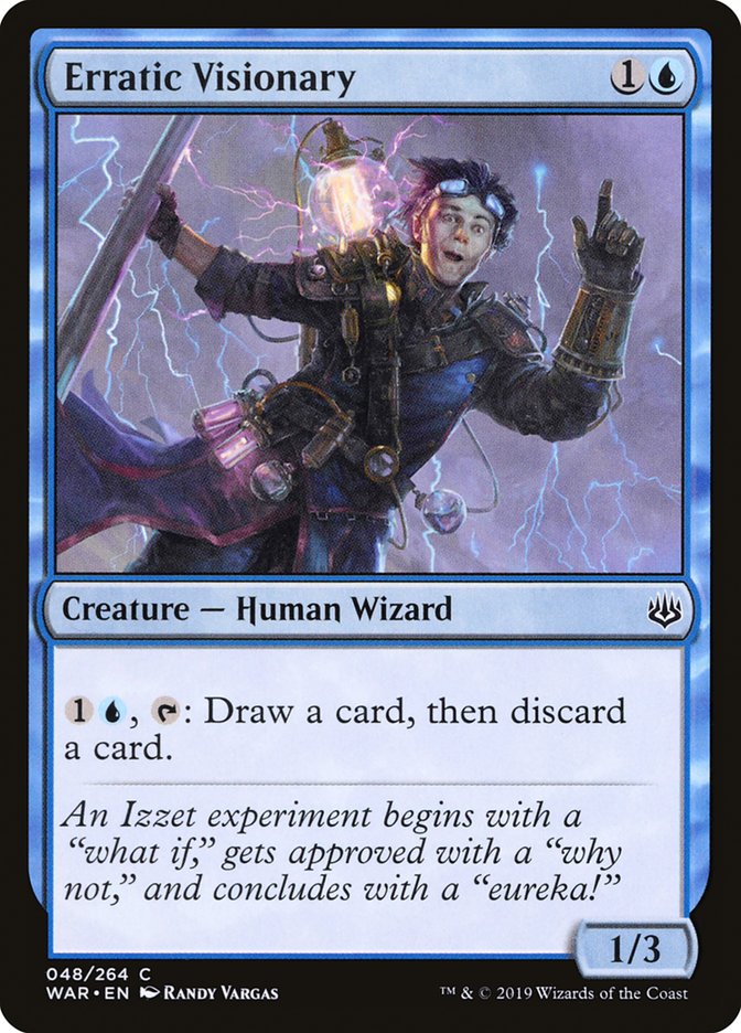 Erratic Visionary [War of the Spark] | Local Legends
