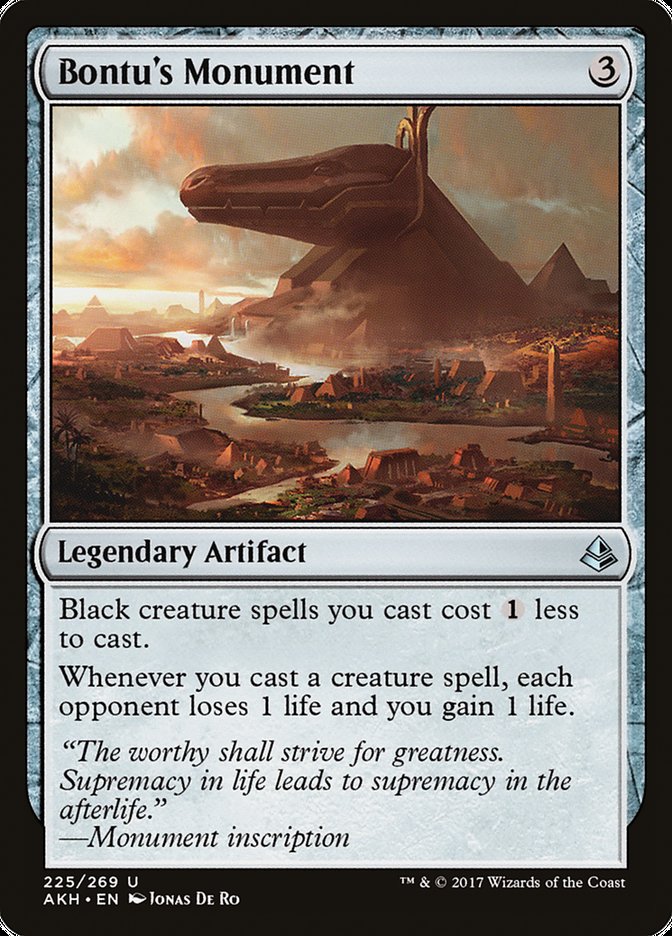 Bontu's Monument [Amonkhet] | Local Legends