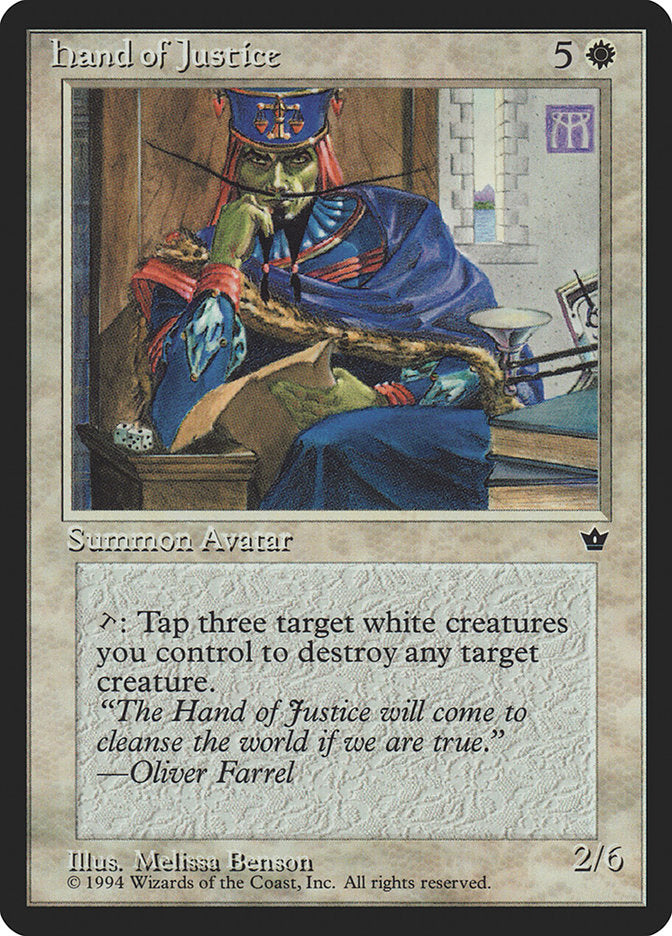 Hand of Justice [Fallen Empires] | Local Legends