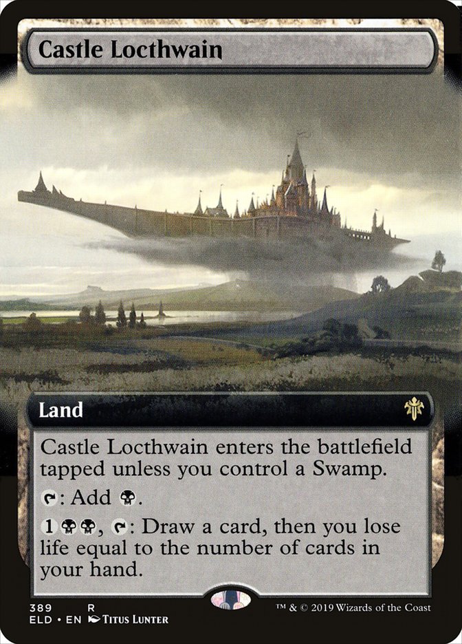 Castle Locthwain (Extended Art) [Throne of Eldraine] | Local Legends