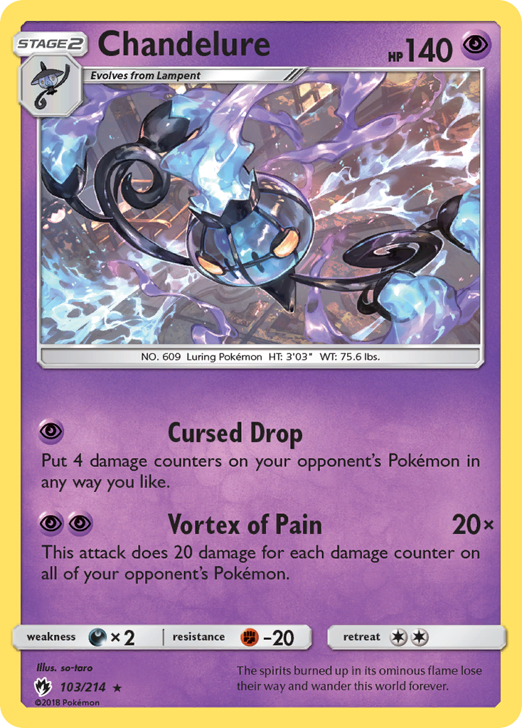 Chandelure (103/214) [Sun & Moon: Lost Thunder] | Local Legends