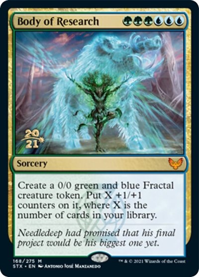 Body of Research [Strixhaven: School of Mages Prerelease Promos] | Local Legends