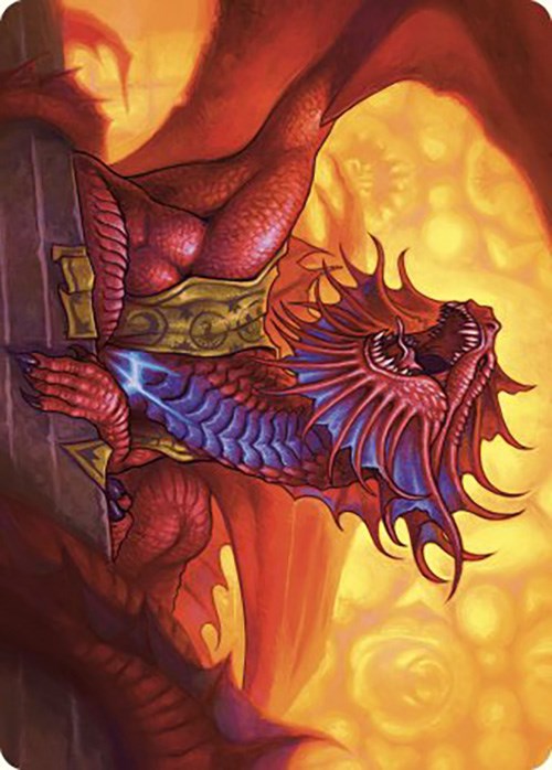 Niv-Mizzet, Guildpact Art Card (44/49) [Murders at Karlov Manor Art Series] | Golgari Games