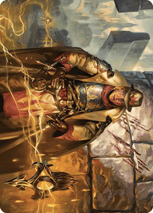 Tenth District Hero Art Card [Murders at Karlov Manor Art Series] | Golgari Games