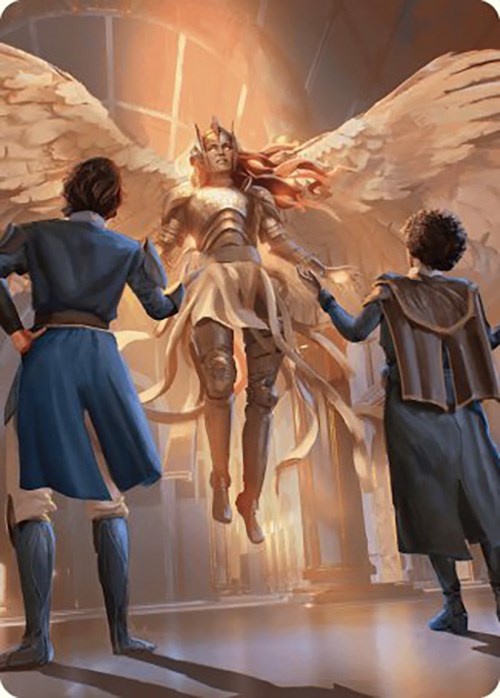 Demand Answers Art Card [Murders at Karlov Manor Art Series] | Local Legends