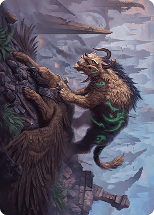 Axebane Ferox Art Card [Murders at Karlov Manor Art Series] | Golgari Games