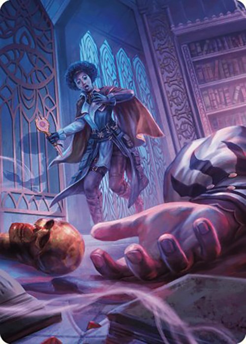 Deadly Complication Art Card [Murders at Karlov Manor Art Series] | Golgari Games