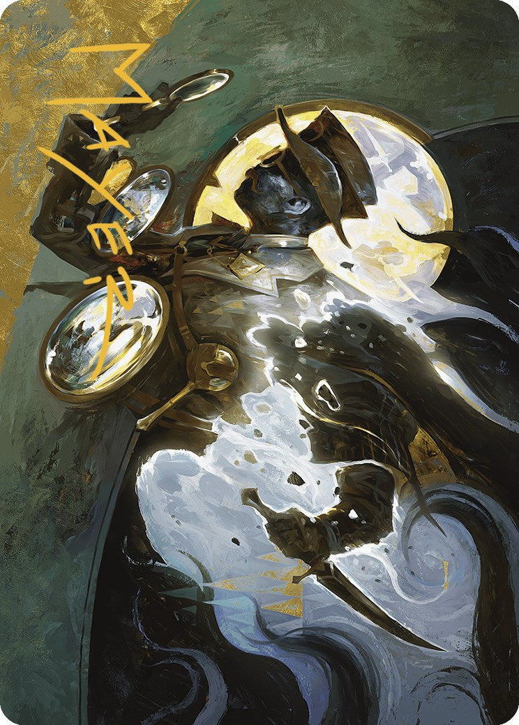 Redemption Arc Art Card (Gold-Stamped Signature) [Murders at Karlov Manor Art Series] | Golgari Games