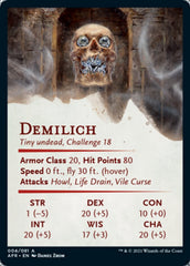 Demilich Art Card [Dungeons & Dragons: Adventures in the Forgotten Realms Art Series] | Local Legends