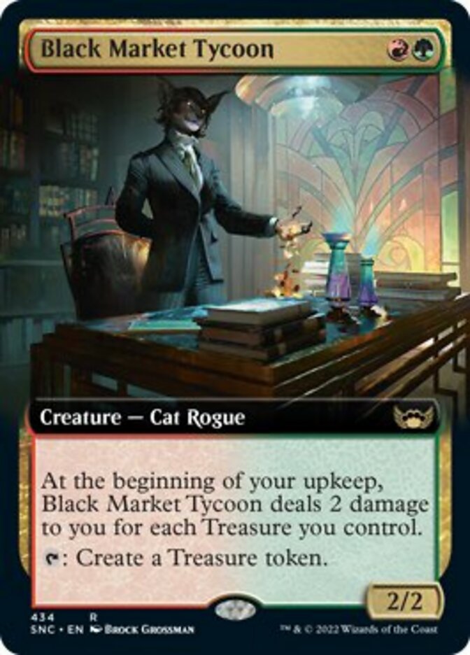 Black Market Tycoon (Extended Art) [Streets of New Capenna] | Golgari Games