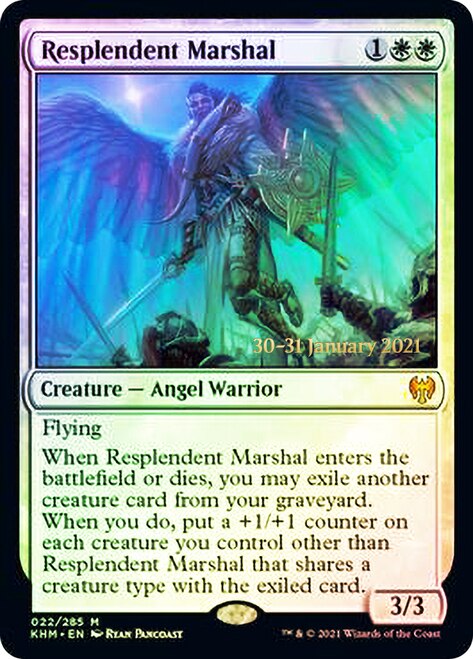 Resplendent Marshal [Kaldheim Prerelease Promos] | Local Legends