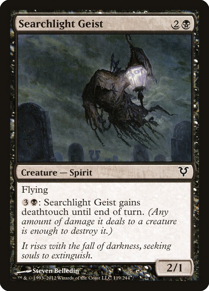 Searchlight Geist [Avacyn Restored] | Golgari Games