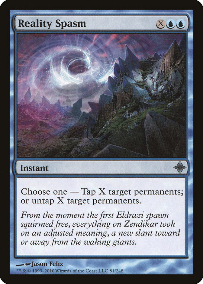Reality Spasm [Rise of the Eldrazi] | Local Legends