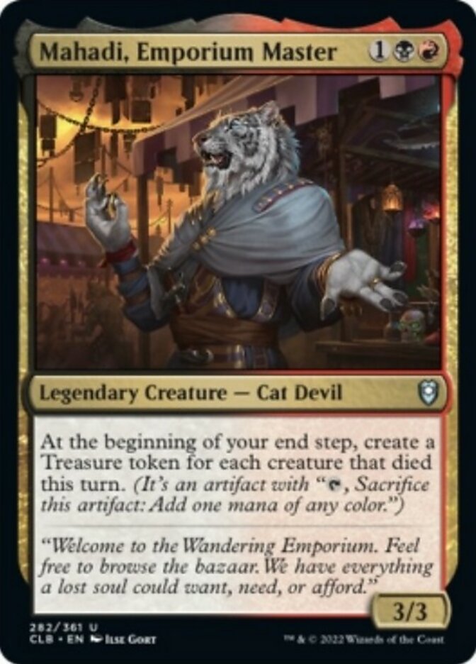 Mahadi, Emporium Master [Commander Legends: Battle for Baldur's Gate] | Local Legends