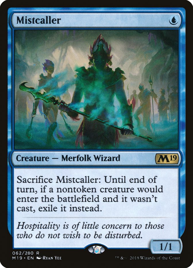 Mistcaller [Core Set 2019] | Golgari Games