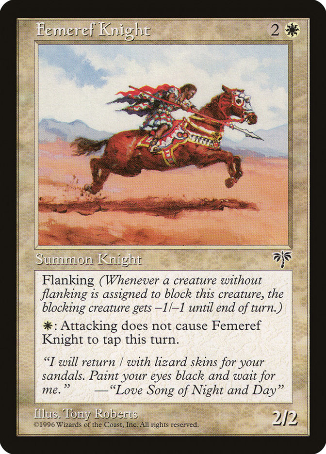 Femeref Knight [Mirage] | Local Legends