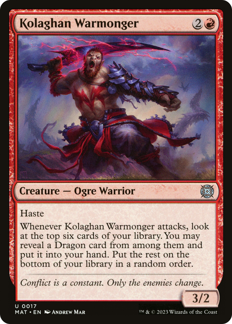 Kolaghan Warmonger [March of the Machine: The Aftermath] | Local Legends
