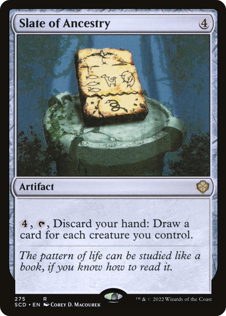 Slate of Ancestry [Starter Commander Decks] | Local Legends