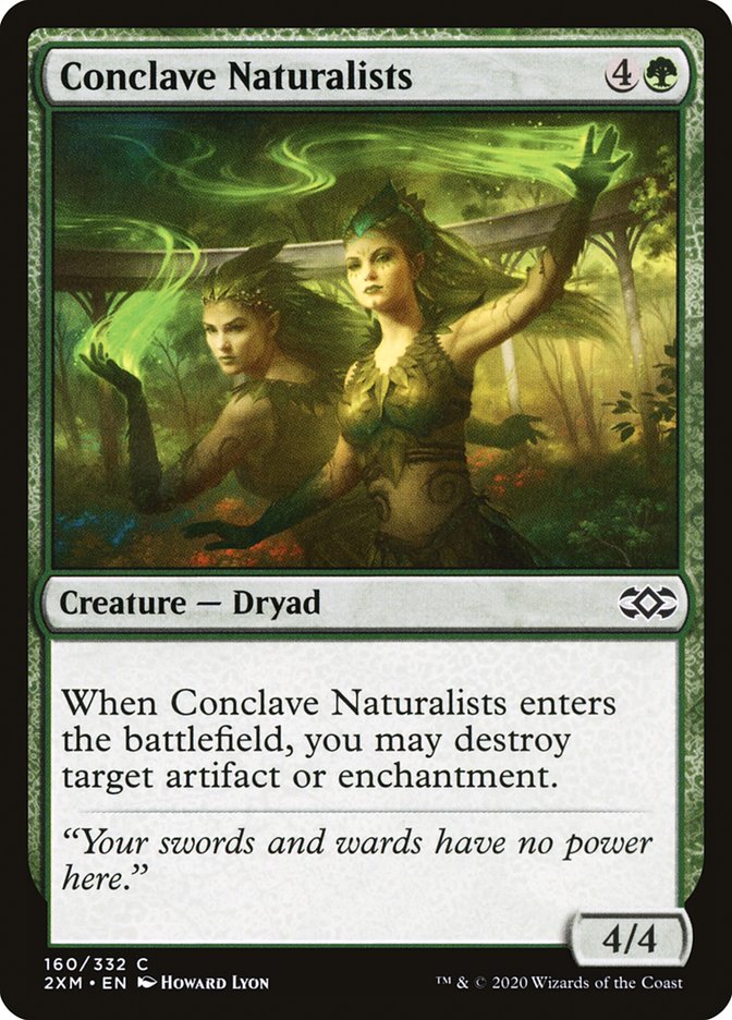 Conclave Naturalists [Double Masters] | Golgari Games