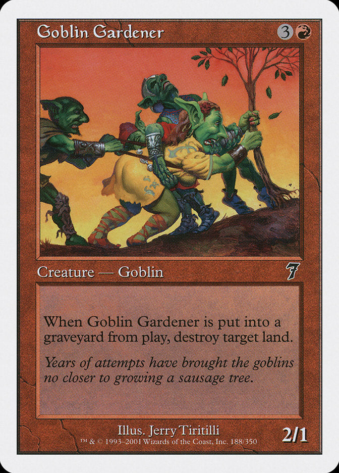 Goblin Gardener [Seventh Edition] | Local Legends