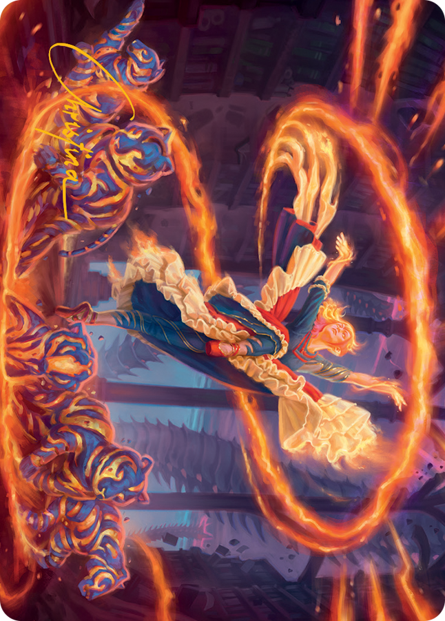 Joyful Stormsculptor Art Card (Gold-Stamped Signature) [March of the Machine Art Series] | Local Legends