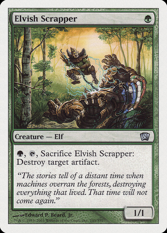 Elvish Scrapper [Eighth Edition] | Local Legends