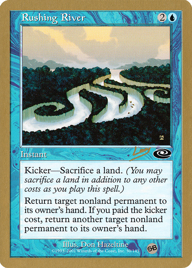 Rushing River (Raphael Levy) (SB) [World Championship Decks 2002] | Golgari Games