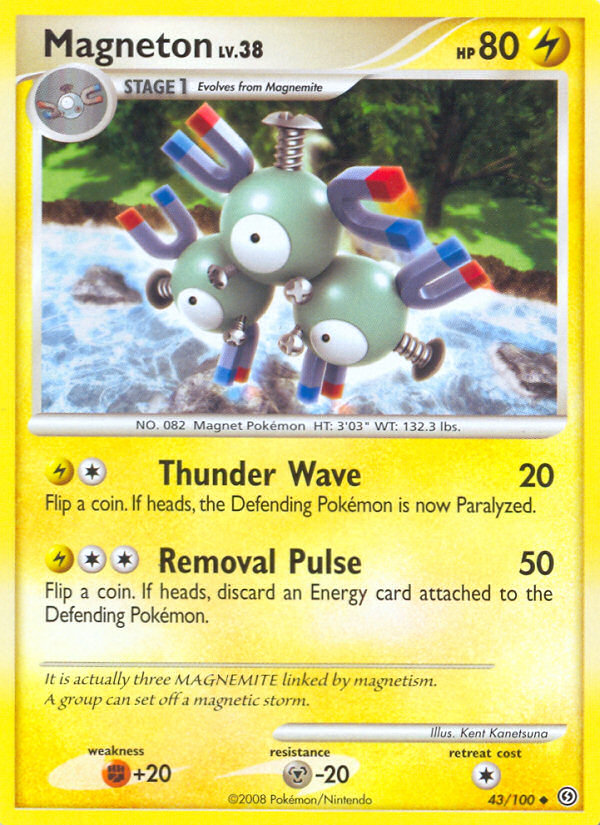 Magneton (43/100) [Diamond & Pearl: Stormfront] | Golgari Games