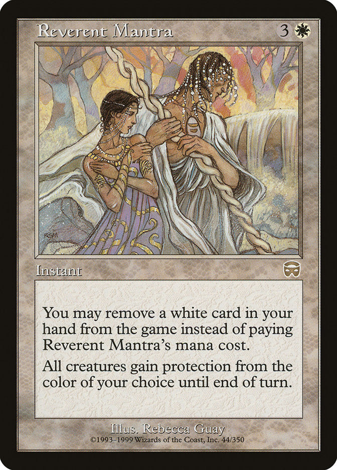 Reverent Mantra [Mercadian Masques] | Local Legends