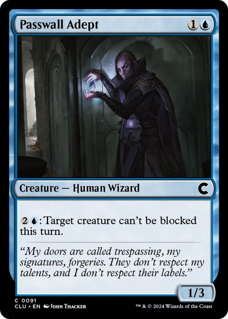 Passwall Adept [Ravnica: Clue Edition] | Local Legends