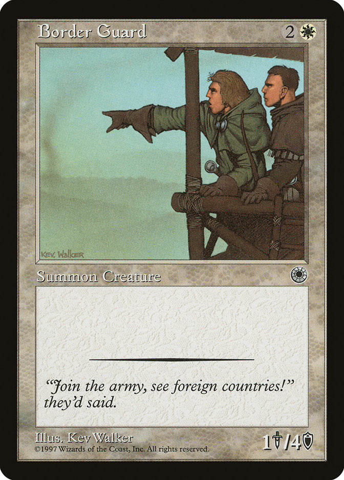 Border Guard [Portal] | Golgari Games