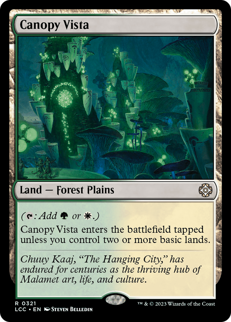 Canopy Vista [The Lost Caverns of Ixalan Commander] | Local Legends