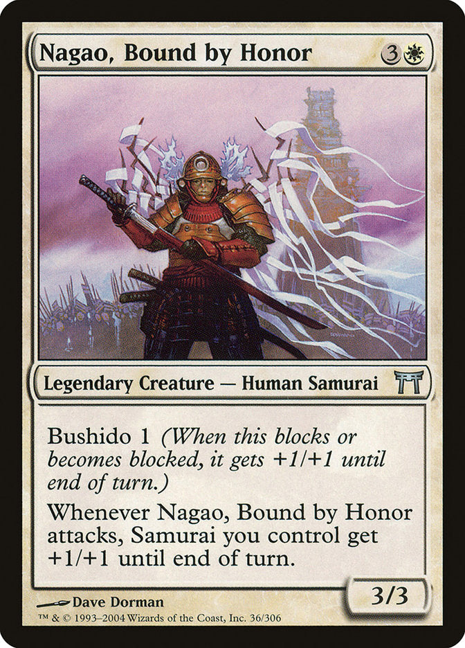 Nagao, Bound by Honor [Champions of Kamigawa] | Golgari Games