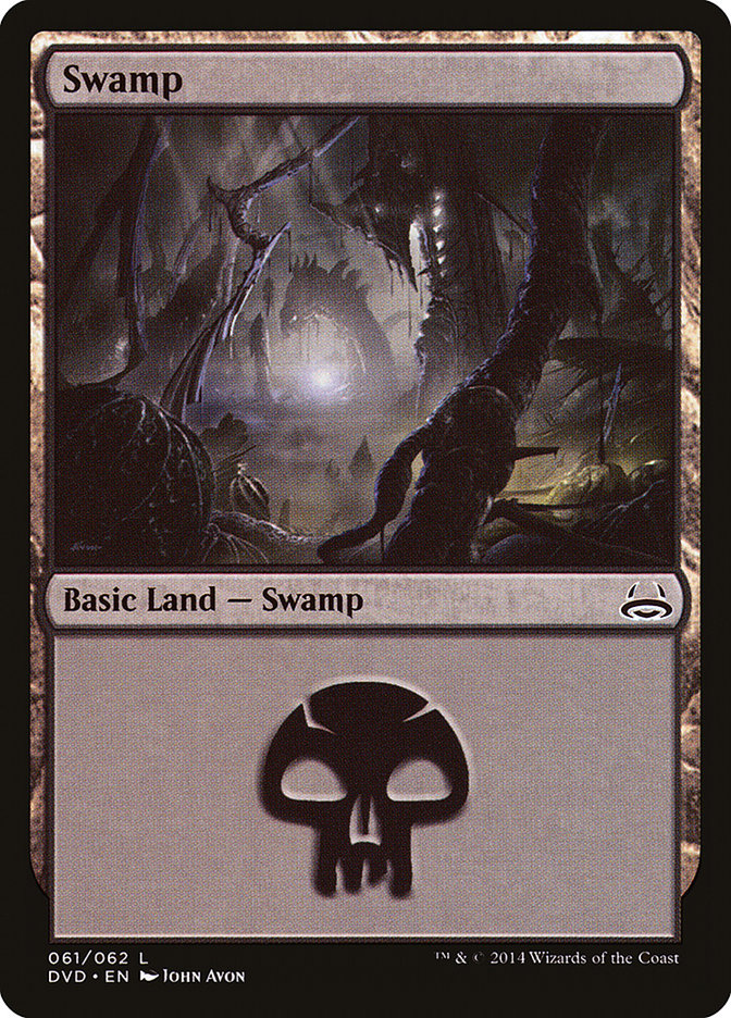Swamp (61) (Divine vs. Demonic) [Duel Decks Anthology] | Local Legends