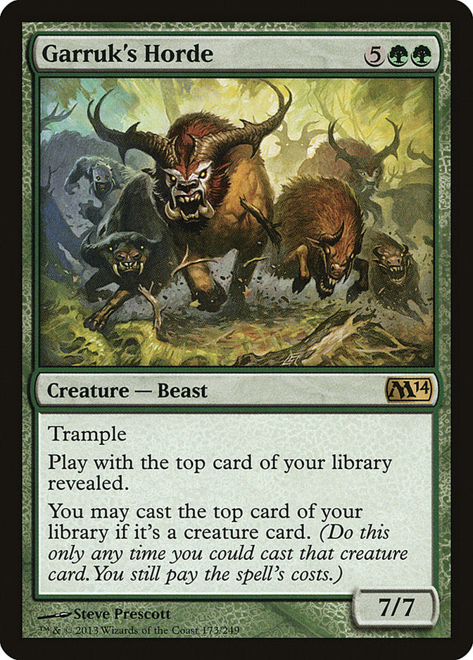 Garruk's Horde [Magic 2014] | Local Legends