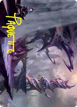 Prismari Campus Art Card (Gold-Stamped Signature) [Strixhaven: School of Mages Art Series] | Local Legends