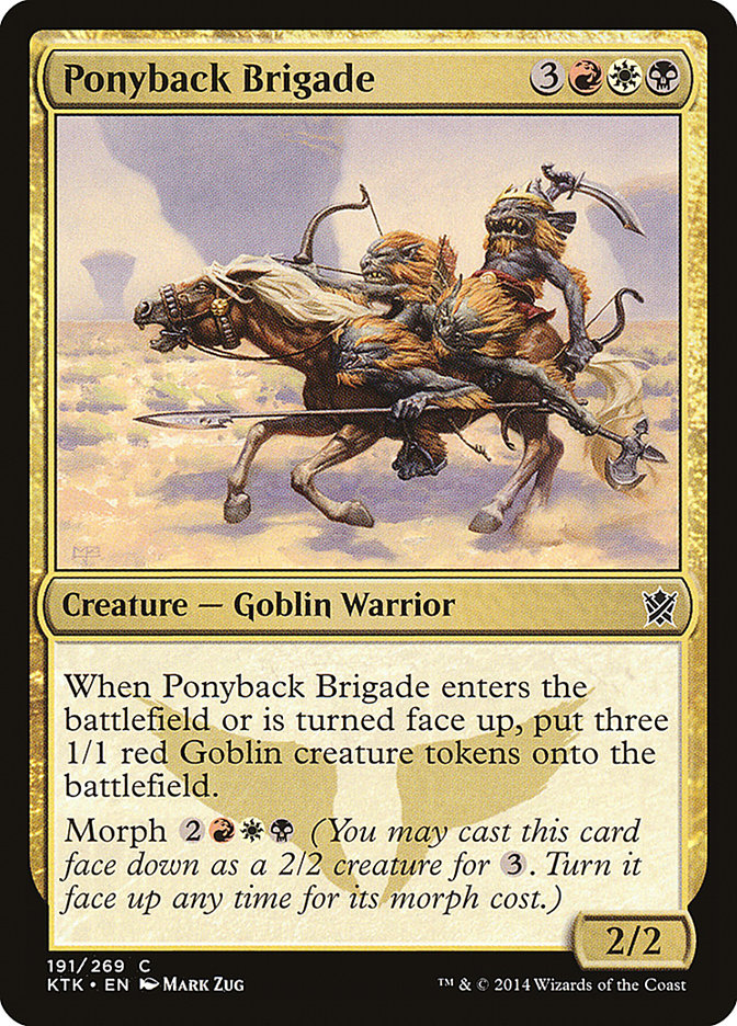 Ponyback Brigade [Khans of Tarkir] | Local Legends