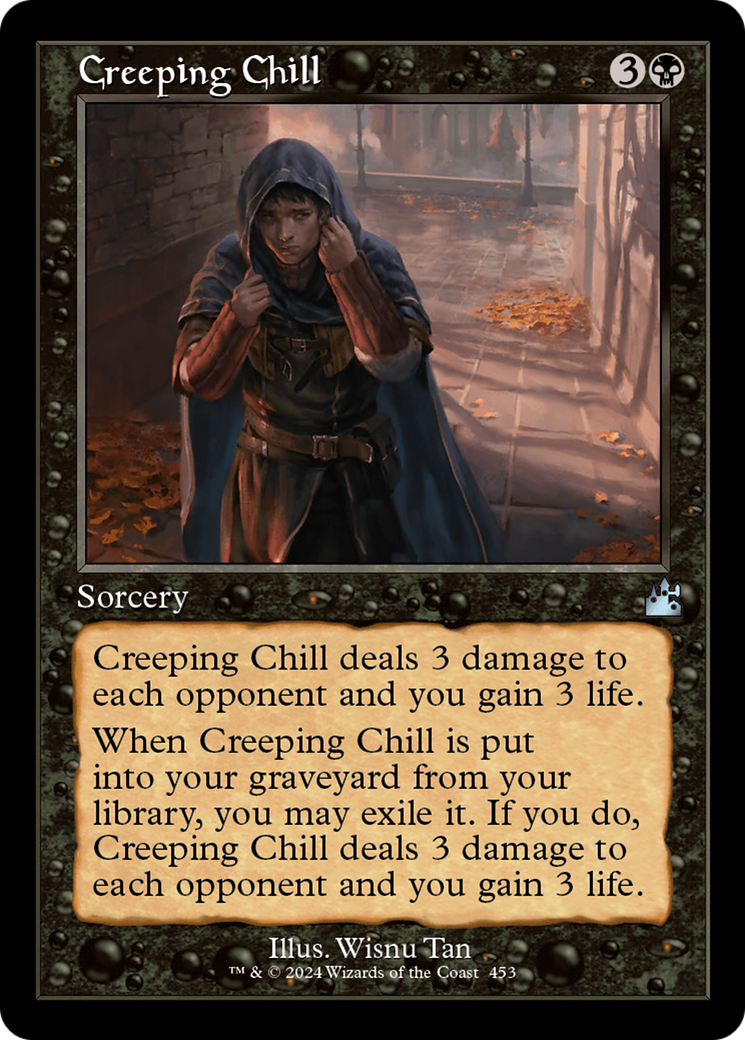 Creeping Chill (Retro Frame) [Ravnica Remastered] | Local Legends